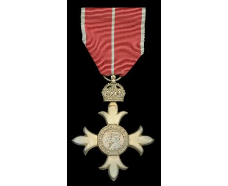 The Most Excellent Order of the British Empire, M.B.E. (Military) Member’s 2nd type breast badge, silver, in Royal Mint case 