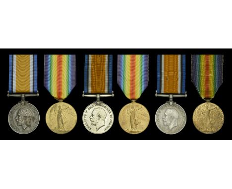Pair: Private J. Bleasdale, Cheshire Regiment British War and Victory Medals (58534 Pte. G. Edwards. Ches. R.) very fine  Pai