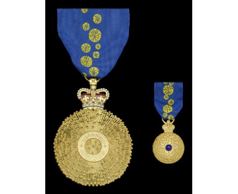 Australia, Order of Australia, Member’s (A.M.) breast badge, silver-gilt and enamel, reverse inscribed ‘Peter Craig Farrell’;