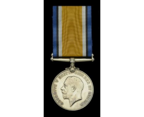 The British War Medal 1914-20 awarded to Flying Officer R. B. Luard, Royal Flying Corps and Royal Air Force - a S.E.5a pilot 