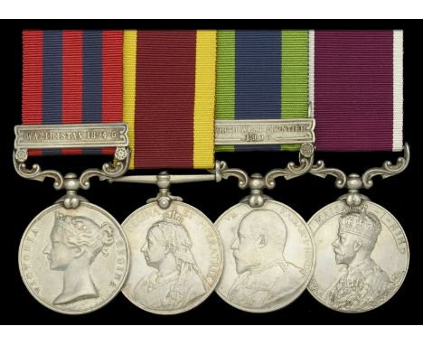 Four: Naik Miran Shah, 57th Wilde’s Rifles (Frontier Force), late 4th Punjab Infantry Regiment  India General Service 1854-95