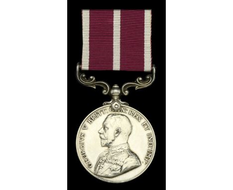 Army Meritorious Service Medal, G.V.R., 1st issue (38734 Gnr: -A.Sjt:- B. P. Whitbread. R.G.A.) good very fine £80-£100  --- 