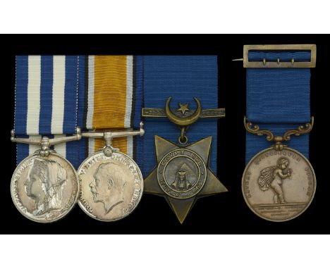 Four: Commander W. A. L. Q. Henriques, Royal Navy, who served ashore in Egypt in the Armoured Train and had an impressive rec