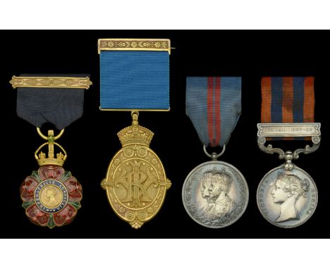 The C.I.E. and Gold Kaisar-I-Hind Medal group of four awarded to Sir Richard Amphlett Lamb, K.C.S.I., C.I.E., Indian Civil Se