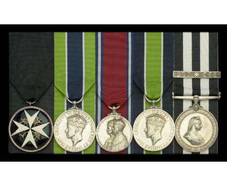 A fine Order of St John and Colonial Police Forces M.S.M. group of five awarded to Inspector D. C. Connor, Kenya Police Force
