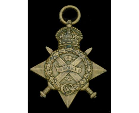 The 1914 Star awarded to Lance Naik Mustakim, 127th Queen Mary's Own Baluch Light Infantry, who was awarded the I.D.S.M. for 