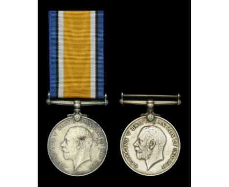 British War Medal 1914-20 (2) (Hon Capt D. Marshall; Lieut W. C. Thorburn) nearly very fine, both rare to unit (2) £80-£100  
