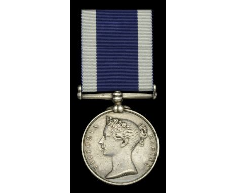Royal Navy L.S. & G.C., V.R., narrow suspension (William Simnor, Ch. Sto., H.M.S. Pembroke.) impressed naming, light contact 