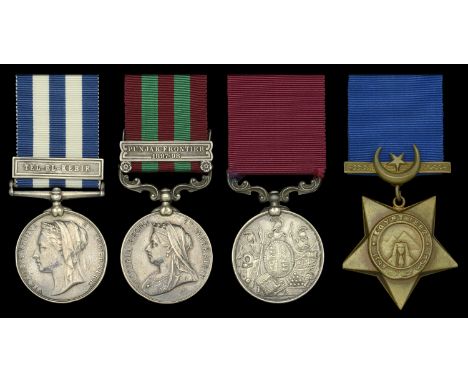 Four: Squadron Sergeant Major W. Armdtrong, 4th (Royal Irish) Dragoon Guards, later 1st Dragoon Guards  Egypt and Sudan 1882-