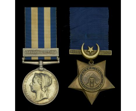 Pair: Rear-Admiral the Hon. T. S. Brand, Royal Navy, who was Mentioned in Despatches and recommended for advancement for his 