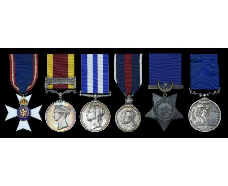 A fine M.V.O. group of six awarded to Staff Captain T. J. H. Rapson, Royal Navy, who after service in both the Second China W