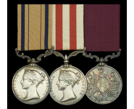 Three: Private Joseph Payne, 43rd Foot  South Africa 1834-53 (J. Payne. 43rd Regt.); Indian Mutiny 1857-59, no clasp (Josh. P