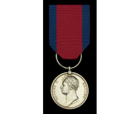 Waterloo 1815 (Q-.Master James Palmer, 2nd Light Batt. K.G.L.) fitted with replacement silver clip and steel ring suspension,