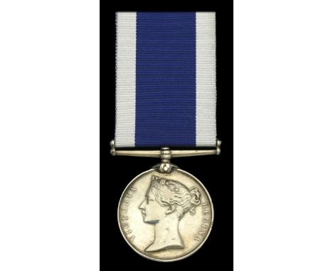 Royal Navy L.S. & G.C., V.R., replacement wide suspension (R. G. Allen. Gunrs. Mate. H.M.S. Cambridge) engraved naming, trace