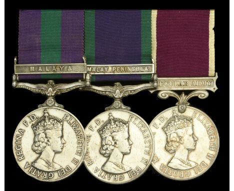 Three: Bandsman Hashtabahadur Rai, Staff Band, late 2nd King Edward VII’s Own Gurkha Rifles   General Service 1918-62, 1 clas