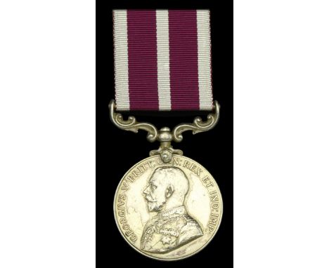 Army Meritorious Service Medal, G.V.R., 1st issue (158096 Gnr: -A.Ftr: S.Sjt.- J. E. Moss. R.G.A.) lacquered, very fine £60-£