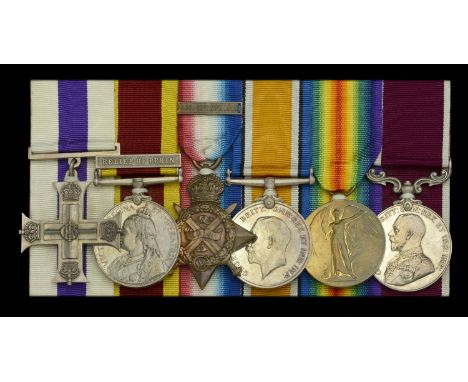 A Great War M.C. group of six awarded to Major P. B. Welton, 2nd Battalion, Royal Welsh Fusiliers, who was wounded three time
