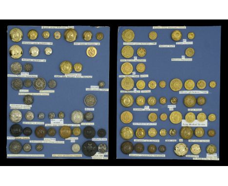 Buttons. A good selection of Military Buttons to the Royal Army Medical Corps, its predecessors and associated services, acro