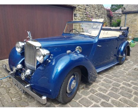 A 1949 ALVIS TA14 DROPHEAD COUPEEngine 1892 cc, 4 cylinder ohv Coachbuilder: carbodies Car number, chassis number & engine nu