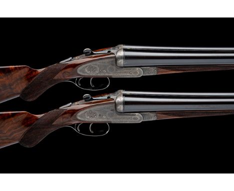 CHARLES BOSWELL A PAIR OF 12-BORE 'BEST QUALITY' SIDELOCK EJECTORS, serial no. 17829 / 30, circa 1928, 28 1/8in. nitro barrel