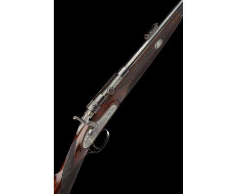 AN EXTREMELY RARE .450 (NO. 1) KERR'S PATENT BOLT-ACTION SPORTING RIFLE, no visible serial number, circa 1870, with 28 1/2in.