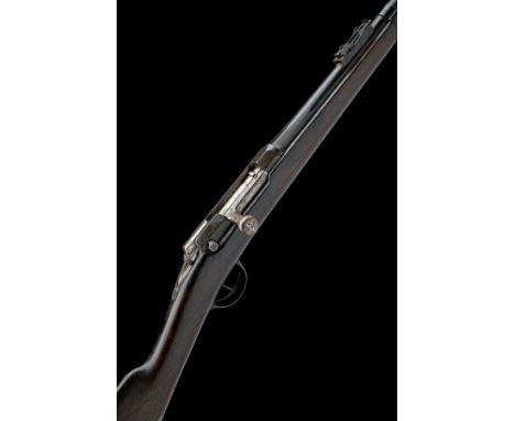 A .43-77-380 (11mm GRAS) BOLT-ACTION RIFLE, SIGNED KYNOCH GUN FACTORY, serial no. U74536, circa 1876 and remodelled from a Fr