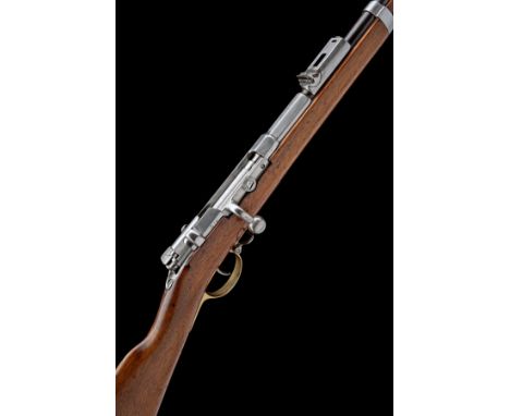 AN 11mm (MAUSER) BOLT-ACTION SERVICE RIFLE, UNSIGNED, MODEL 'M71' serial no. 9537G, dated for 1875, with refinished 33 1/2in.