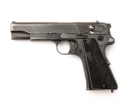 A GOOD 9mm (PARA) POLISH RADOM VIS MOD. 35 SERVICE PISTOL, serial no. C8186, used under the German occupation of Poland durin
