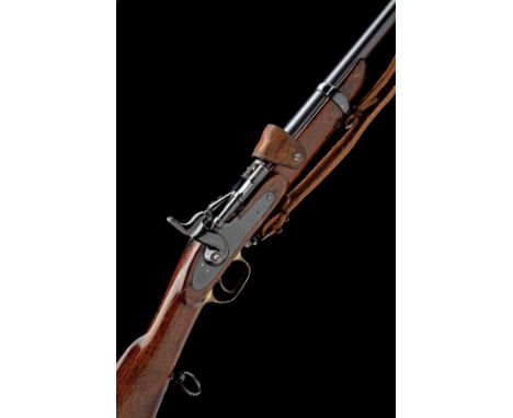 A .577 SNIDER / ENFIELD MK III PORTUGUESE ISSUE BREECH-LOADING CAVALRY CARBINE, serial no. B260, circa 1870, with 19 1/4in. E