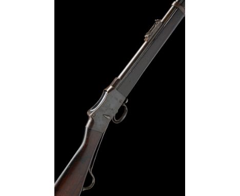 A .577/.450 MARTINI HENRY MARK IV PATTERN C SERVICE RIFLE MARKED ENFIELD, serial no. B5398, dated 1887, with 32 1/2in. sighte