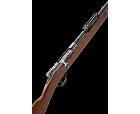 AN 11mm (MAUSER) BOLT-ACTION REPEATING SERVICE RIFLE SIGNED SPANDAU, MODEL 'M71/84', serial no. 8912, dated for 1887, with 32