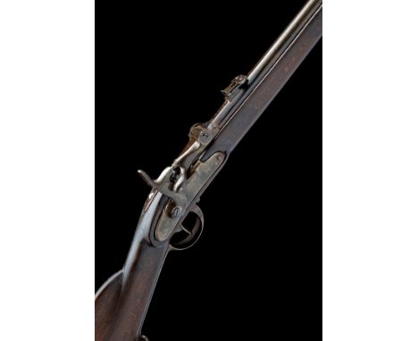 A 13.9mm (WANZL) SINGLE-SHOT SERVICE RIFLE SIGNED WEIGAND, MODEL 'SYSTEM WANZL', serial no. 856, circa 1868, with 34 1/2in. b