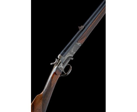 A .300 (ROOK) CENTRAL-HAMMER SIDELEVER ROOK & RABBIT RIFLE, UNSIGNED, serial no. 4965, with re-blued octagonal 24in. barrel, 