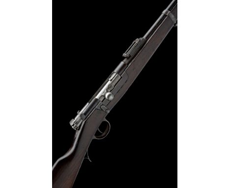AN 8x60R BOLT-ACTION REPEATING RIFLE SIGNED STEYR, MODEL 'M1886 PORTUGUESE', serial no. JJ957, circa 1886, with blued 32 1/2i