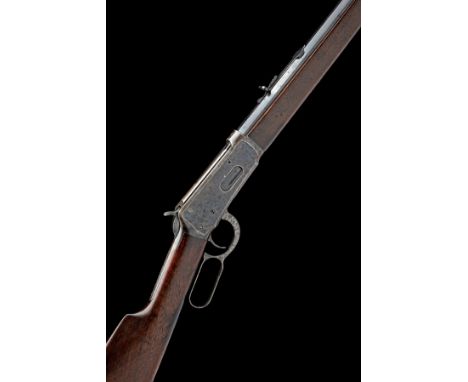 A GOOD .32-40 (W&B) WINCHESTER LEVER-ACTION REPEATING SPORTING RIFLE, MODEL '1894', serial no. 567041, for 1911, with blued o