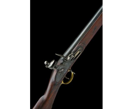 AN INTERESTING AND HISTORIC .75 FLINTLOCK PATTERN 1843 BROWN BESS MUSKET FROM THE WEST AFRICA EXPEDITION STEAM YACHT PLEIAD, 