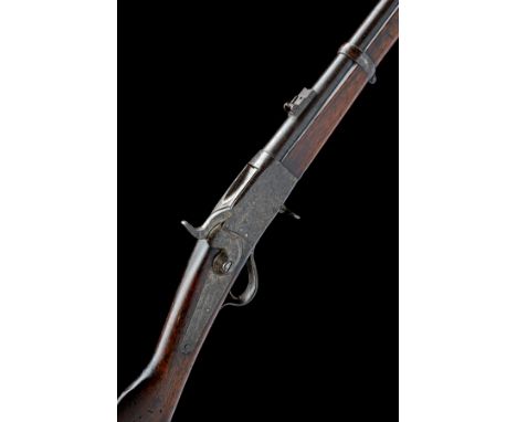 A .41 (10.4 VETTERLI RIMFIRE) PEABODY'S PATENT SINGLE-SHOT SERVICE RIFLE, no visible serial number, circa 1866, with 33in. bl