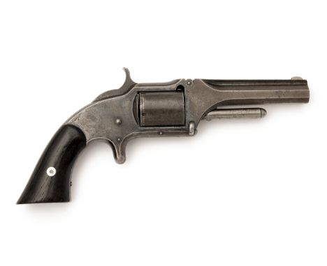 A .32 (RIMFIRE) SMITH & WESSON OLD MODEL 1 1/2 REVOLVER, serial no. 17074, circa 1868, with octagonal 3 1/2in. barrel, the ra
