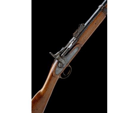 A .577 SNIDER BREECH-LOADING MK II** THREE BAND VOLUNTEER RIFLE, no visible serial number, circa 1871, with 36 1/2in. barrel 