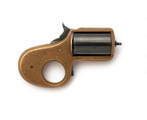 A SCARCE .32 (RIMFIRE) FIVE-SHOT 'MY FRIEND' PEPPERBOX REVOLVER BY JAMES REID, serial no. 8166, made between 1869-1884, with 