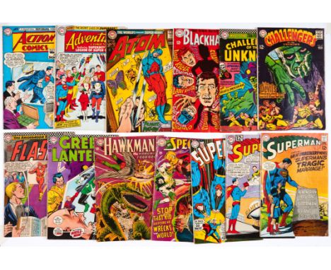 DC 60s Mix. Action 305, Adventure 337, Atom 35, Blackhawk 240, Challengers of the Unknown 53, 65, Flash 165, Green Lantern 54