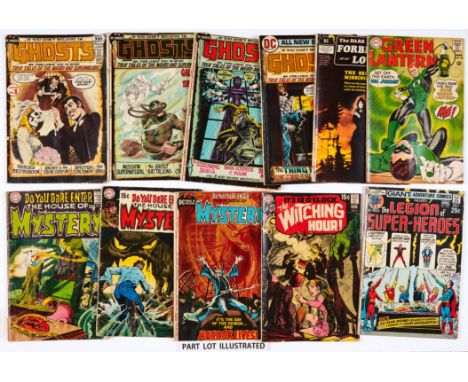 Ghosts (1971-72) 1-3, 8, Dark Mansions of Forbidden Love 1, Green Lantern 59, House of Mystery 176, 179, 183, 185, 196, 198, 
