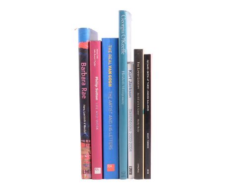 Small library of Art reference books, mostly focusing on 20th century artists from Impressionism to post-war British art, and