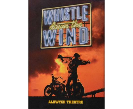 Collection of framed theatre and West End musical brochures, adverts, and stills of stars of the stage.Qty: 4 small boxes