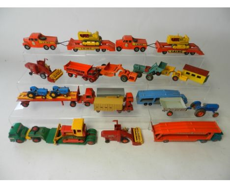 Twenty four unboxed Matchbox early Major Pack and King Size models, most with no play wear and to include 2 Scammell low load