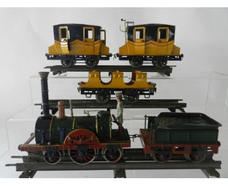 A Marklin O gauge 20 volt model of 'der Adler' built to celebrate the one hundredth anniversary of Germany's first passenger 