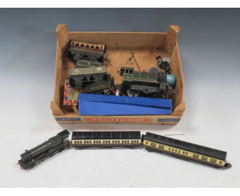 A collection of 00-scale rail kits, mostly in poor condition and in parts and various camera equipment (qty)