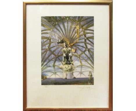 SALVADOR DALI 'Santiago El Grande', 1957, Lithograph, signed in the plate and blind-stamped, hand numbered in pencil 1183/200