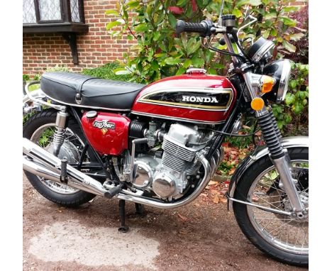 Registration : NWV95P Chassis Number : CB7502547918 Odometer reading : 14,400 miles Estimate : £4,500 - £5,500 Honda introduc