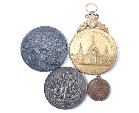 World's Columbian Exposition 1893, also known as The Chicago World's Fair, Struck by Boldenweck &amp; Co, Chicago, who receiv
